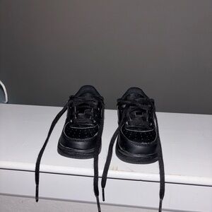 Kids Black Sneakers